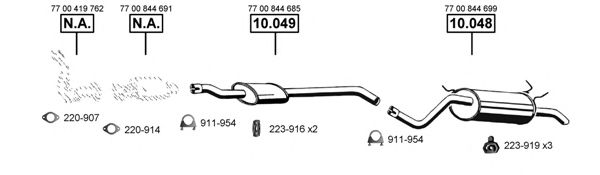 RE102370 ASMET Exhaust System Exhaust System