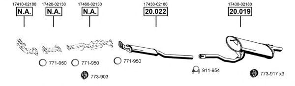 TO200205 ASMET Exhaust System