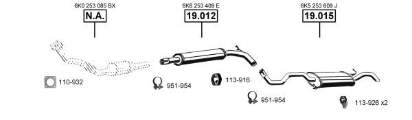 SE190715 ASMET Exhaust System Exhaust System