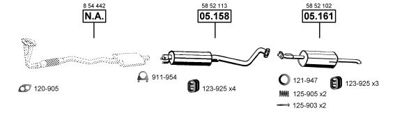 OP051320 ASMET Exhaust System Exhaust System
