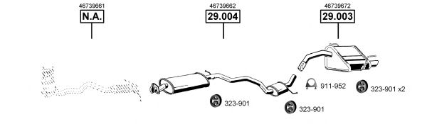AL290335 ASMET Exhaust System Exhaust System