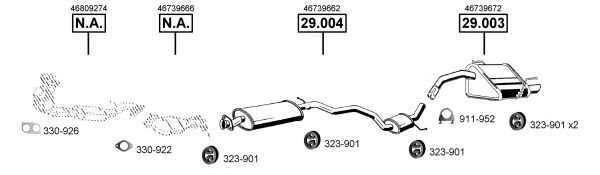 AL290345 ASMET Exhaust System Exhaust System