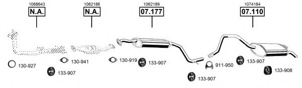 FO073850 ASMET Exhaust System