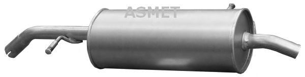 09.048 ASMET Exhaust System End Silencer
