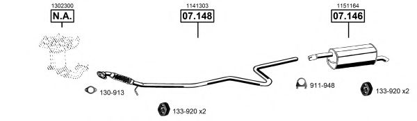 FO071105 ASMET Exhaust System