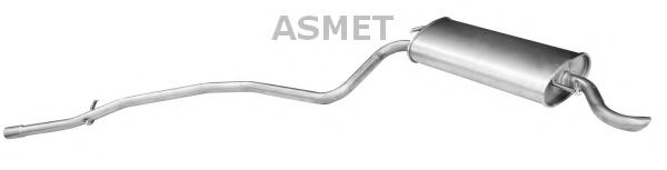 16.022 ASMET Bremsanlage Bremsscheibe