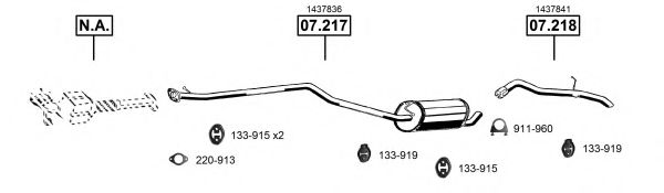 FO075810 ASMET Exhaust System Exhaust System