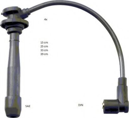 CLS256 CHAMPION Ignition Cable Kit