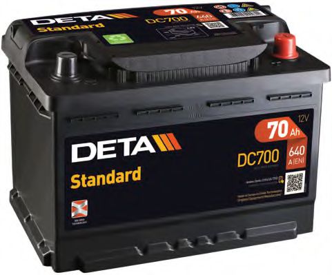 DC700 DETA Startanlage Starterbatterie