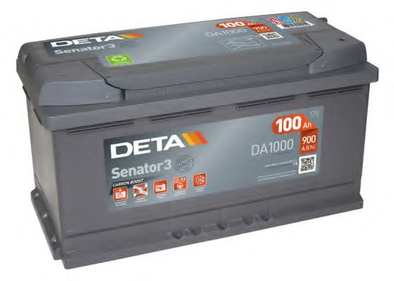 DA1000 DETA Starter Battery; Starter Battery