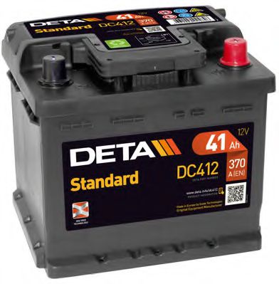 DC412 DETA Starter Battery; Starter Battery