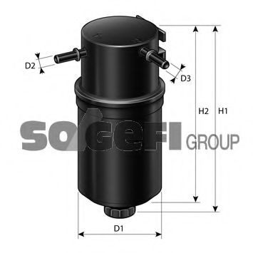 FP6067 COOPERSFIAAM FILTERS Fuel filter
