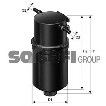 FP6070 COOPERSFIAAM FILTERS Fuel filter