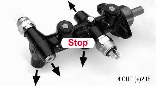 131709S STOP Brake System Brake Master Cylinder