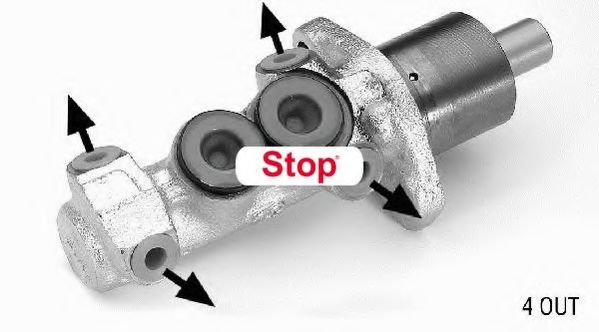 131822S STOP Brake System Brake Master Cylinder