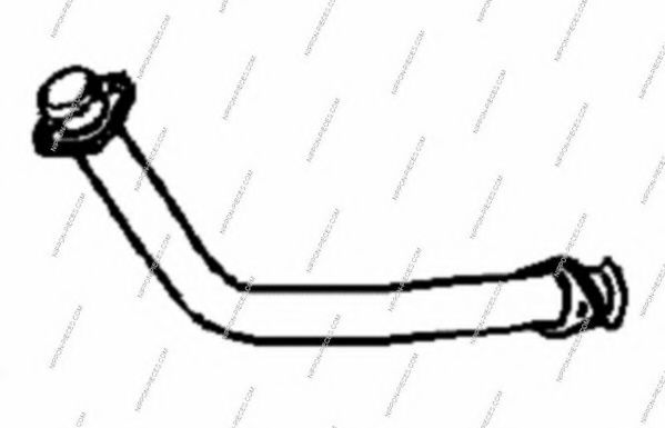 M430I104 NPS Exhaust System Exhaust Pipe