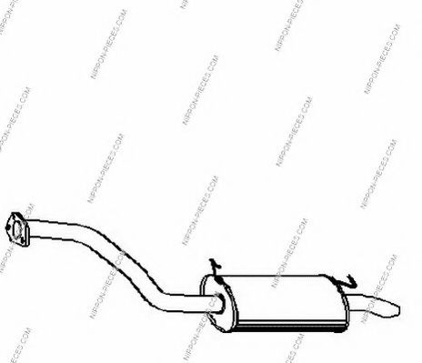 M430I196 NPS Exhaust System