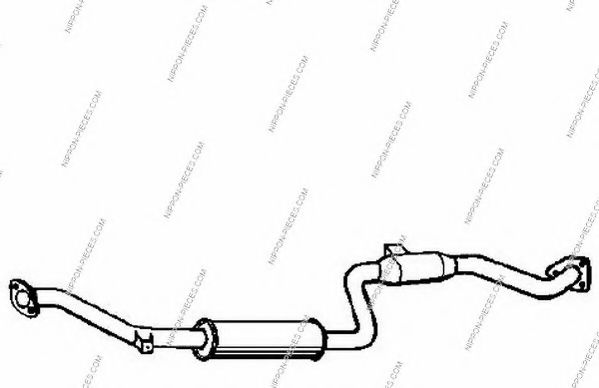 M430I71 NPS Exhaust System Exhaust System