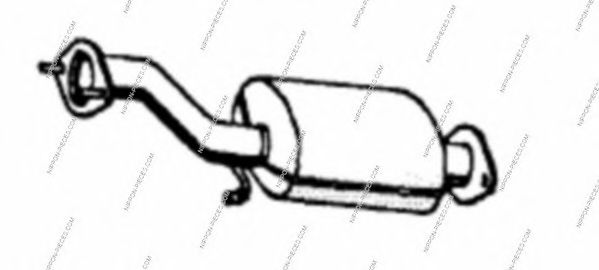 M431A01 NPS Exhaust System Catalytic Converter