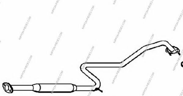 N430N121 NPS Exhaust System Exhaust System