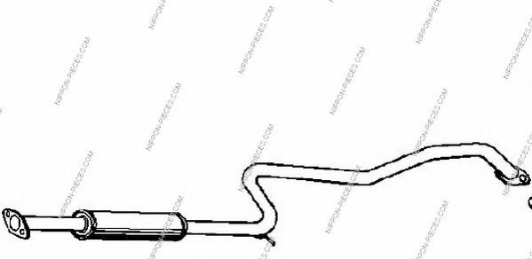 N430N207 NPS Exhaust System Exhaust System