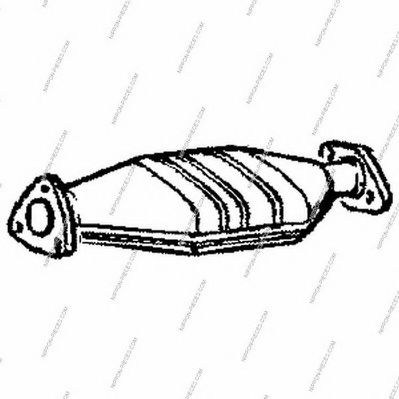 S431I01 NPS Exhaust System Catalytic Converter