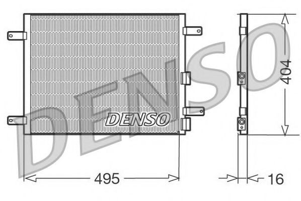 DCN01023 NPS Condenser, air conditioning