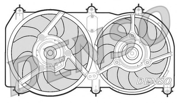 DER09246 NPS Cooling System Fan, radiator