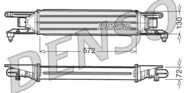 DIT09105 NPS Air Supply Intercooler, charger