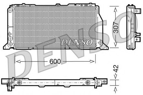 DRM02013 NPS Radiator, engine cooling
