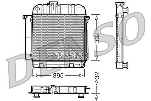 DRM05010 NPS Cooling System Radiator, engine cooling