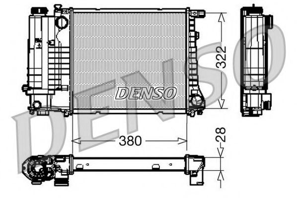DRM05044 NPS Kühler, Motorkühlung