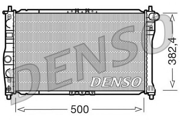 DRM08001 NPS Radiator, engine cooling
