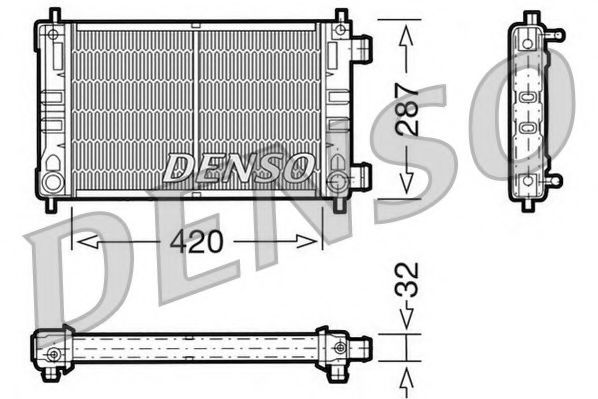 DRM20063 NPS Radiator, engine cooling