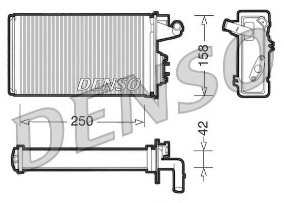 DRR09010 NPS Heat Exchanger, interior heating