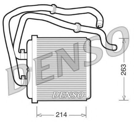 DRR12003 NPS Heat Exchanger, interior heating