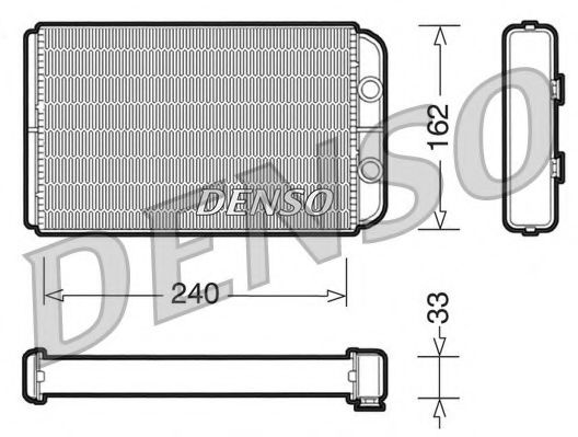 DRR13010 NPS Heat Exchanger, interior heating
