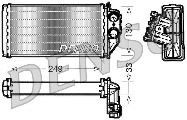 DRR21002 NPS Heat Exchanger, interior heating
