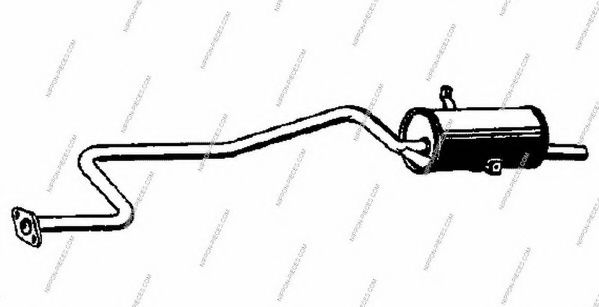 N430N34 NPS Exhaust System Exhaust System