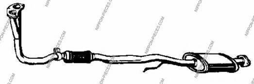 T430A104 NPS Exhaust System Exhaust System