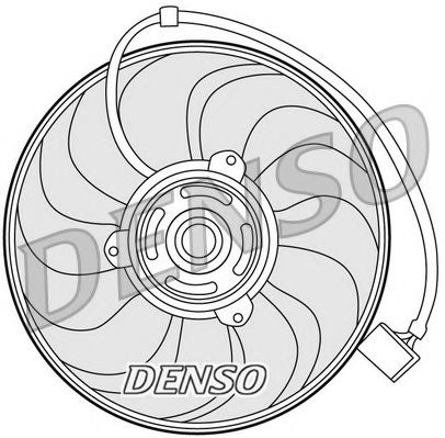DER27001 NPS Cooling System Fan, radiator