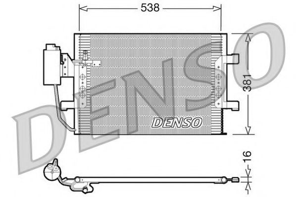 DCN17025 NPS Condenser, air conditioning