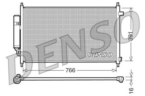 DCN40004 NPS Condenser, air conditioning
