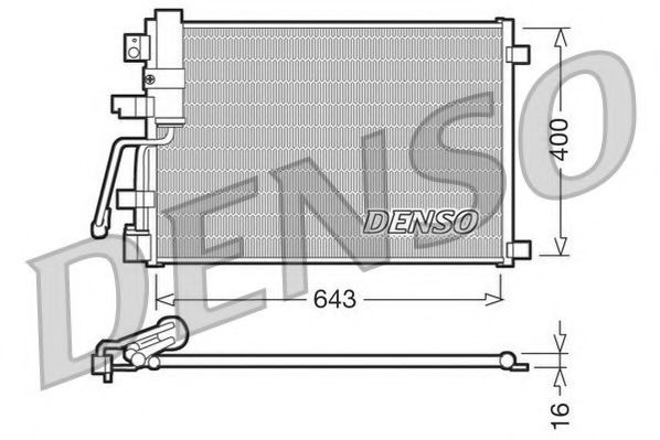 DCN46003 NPS Condenser, air conditioning