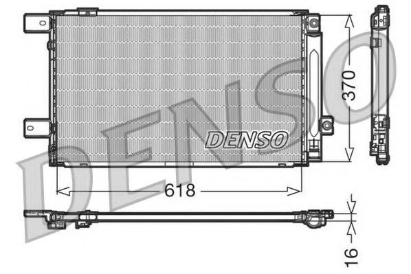 DCN50005 NPS Kondensator, Klimaanlage