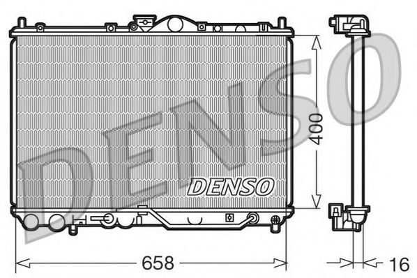 DRM45011 NPS Radiator, engine cooling