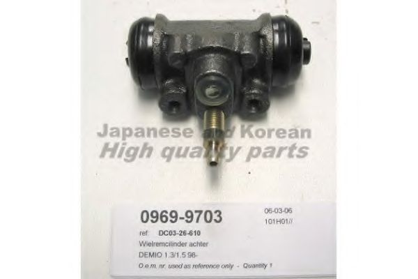 0969-9703 ASHUKI Wheel Brake Cylinder