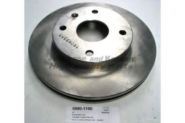 0990-1190 ASHUKI Brake Disc