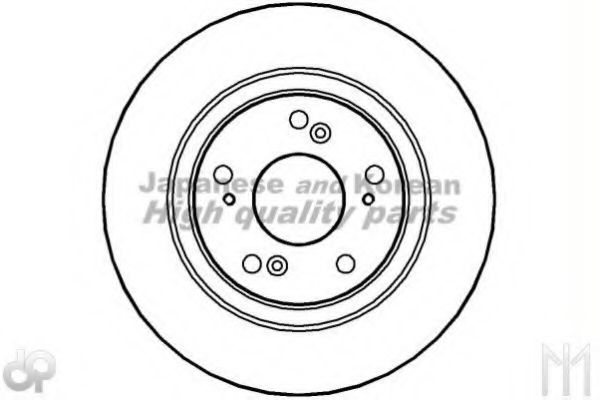 0993-4204 ASHUKI Brake System Brake Disc