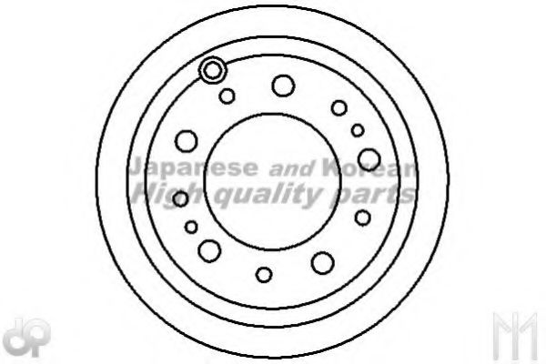 0993-5302 ASHUKI Brake System Brake Disc